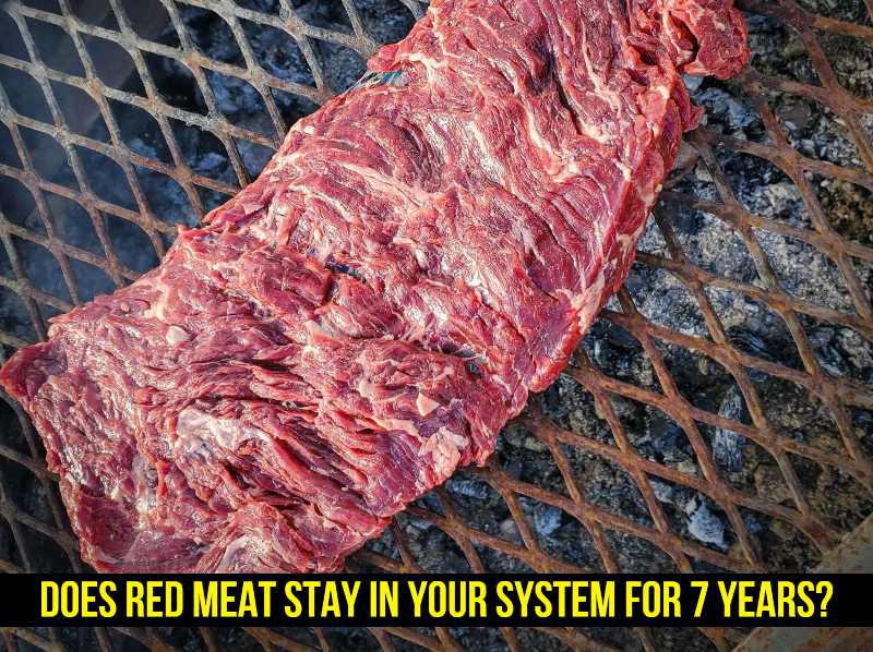 Does Red Meat Stay In Your System For 7 Years?