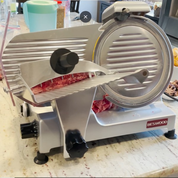 BASSWOOD 250 Meat Slicer for Home